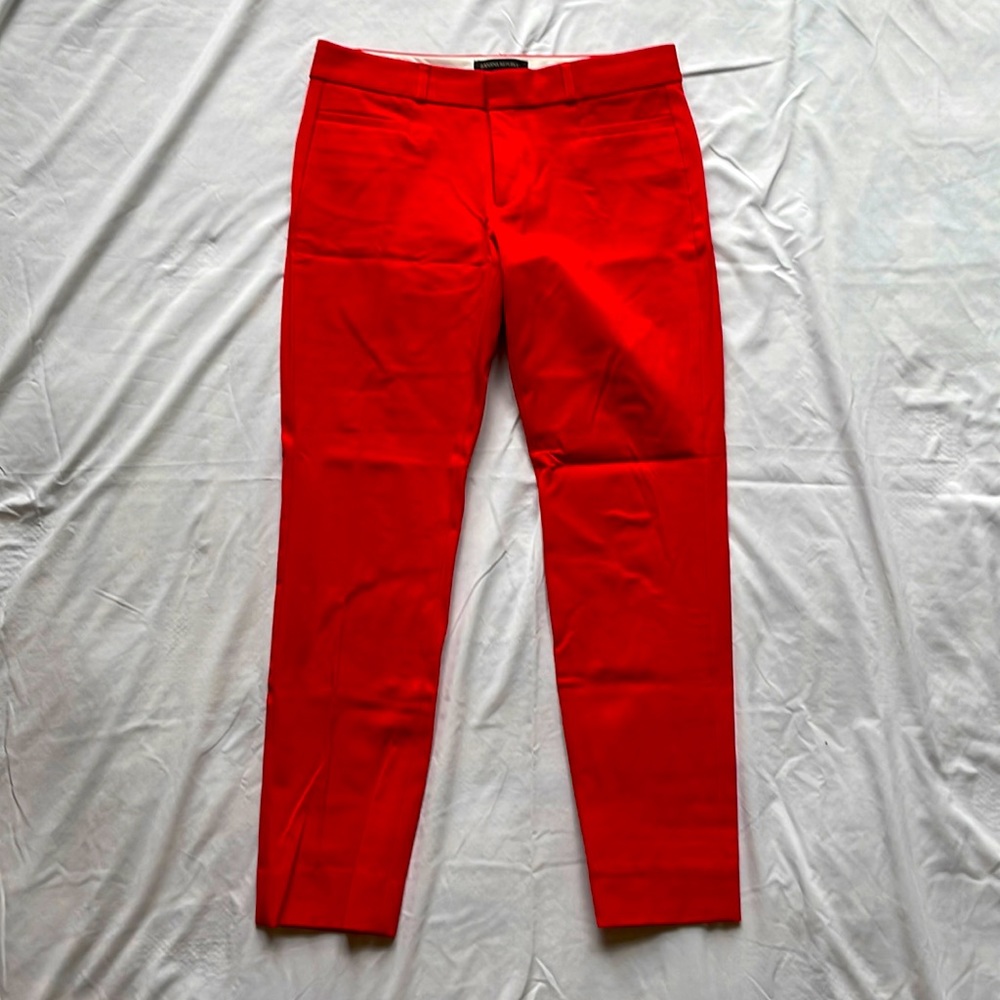 Banana Republic Sloan Pant - Tomato Red Size 4
